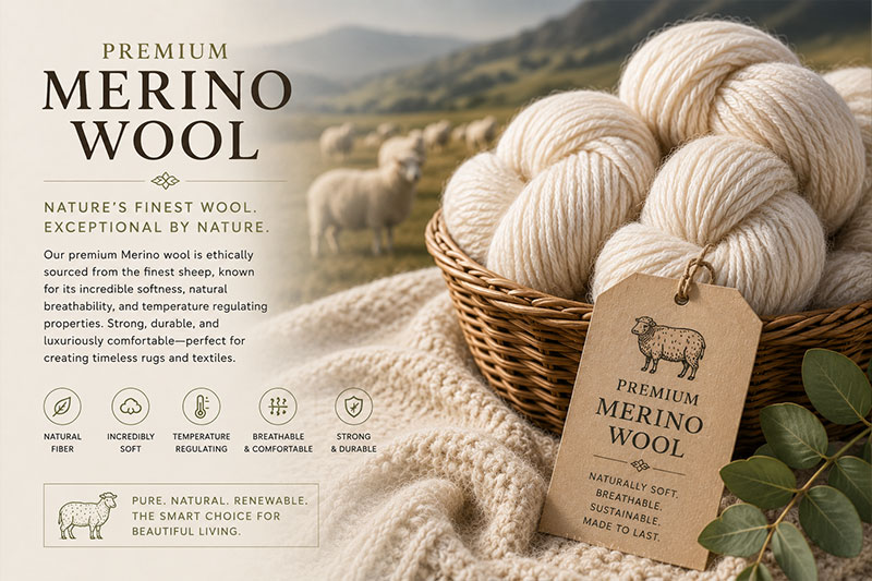 Marino Wool Rug